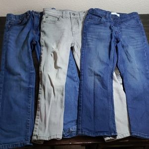 Set of 3 boys jeans size 6
